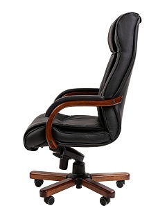 Офисное кресло CHAIRMAN 653, натуральная кожа/экокожа (механизм мультиблок) N